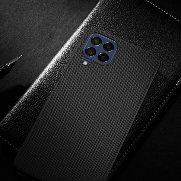 Nillkin Nillkin Textured Case wytrzymałe wzmocnione etui z żelową ramką i nylonem na tyle Samsung Galaxy M53 5G czarny