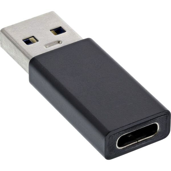 Adapter USB InLine USB-C - USB Czarny  (35810)
