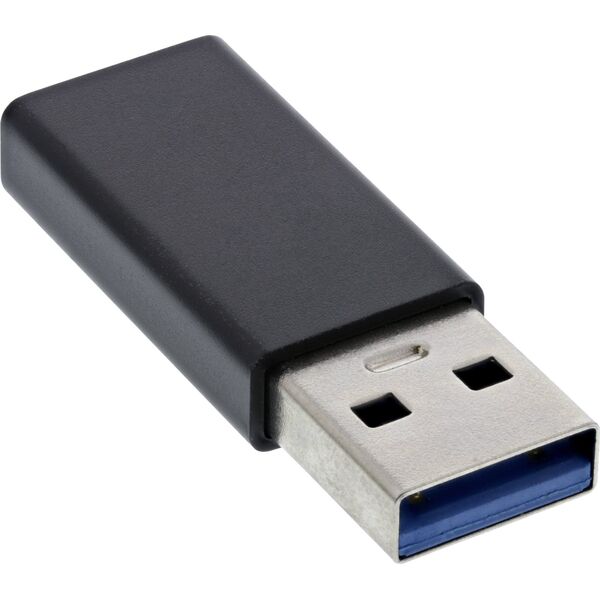 Adapter USB InLine USB-C - USB Czarny  (35810)