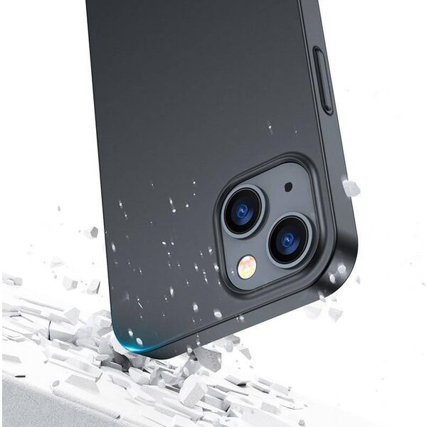 Joyroom Joyroom 360 Full Case etui pokrowiec do iPhone 13 obudowa na tył i przód + szkło hartowane czarny (JR-BP927 black)