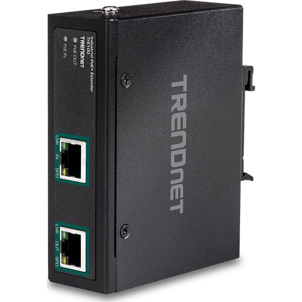 Switch TRENDnet TRENDnet Industrial Gbit PoE+ Extender 100m 802.3af/at