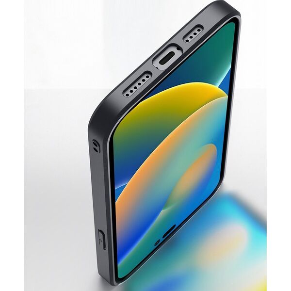 Dux Ducis Dux Ducis Fino etui pokrowiec pokryty nylonowym materiałem iPhone 14 Pro niebieski