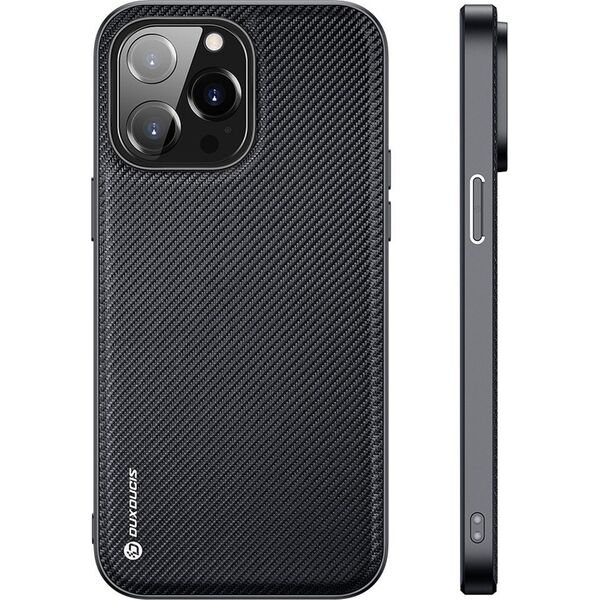 Dux Ducis Dux Ducis Fino etui pokrowiec pokryty nylonowym materiałem iPhone 14 Pro niebieski