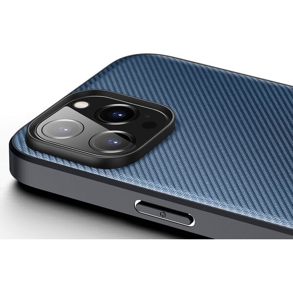 Dux Ducis Dux Ducis Fino etui pokrowiec pokryty nylonowym materiałem iPhone 14 Pro niebieski