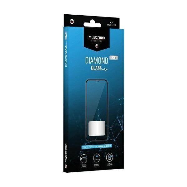 MyScreen Protector MS Diamond Glass Edge Lite FG iPhone 14 6,1" czarny/black Full Glue