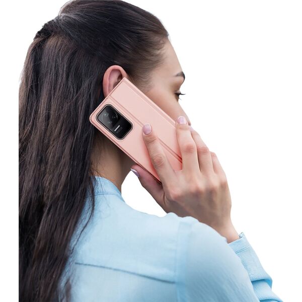 Dux Ducis Dux Ducis Skin Pro kabura etui pokrowiec z klapką Xiaomi Poco F4 5G różowy