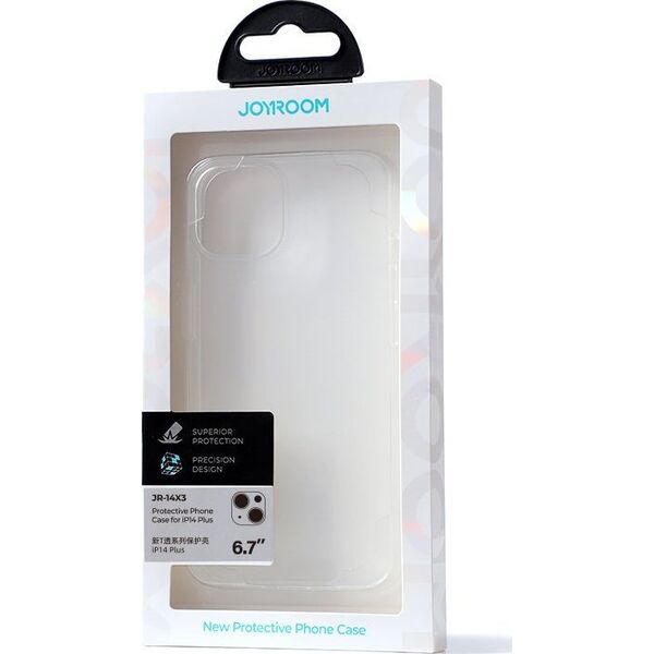 Joyroom Joyroom 14X Case etui do iPhone 14 Plus wytrzymały pokrowiec obudowa przezroczysty (JR-14X3)
