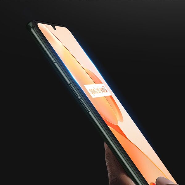 Dux Ducis Dux Ducis 9D Tempered Glass wytrzymałe szkło hartowane 9H na cały ekran z ramką Realme C31 czarny (case friendly)