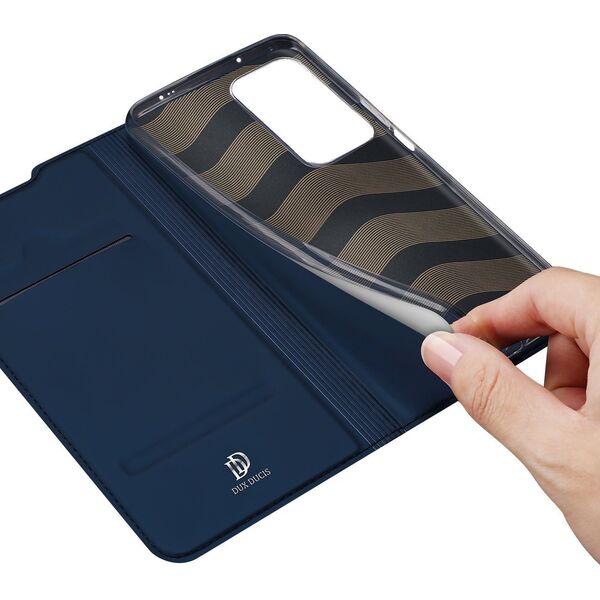 Dux Ducis Dux Ducis Skin Pro kabura etui pokrowiec z klapką Xiaomi Poco F4 5G niebieski