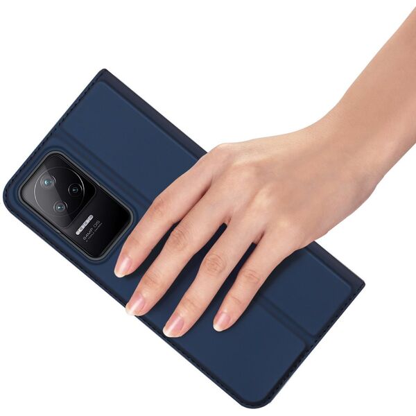 Dux Ducis Dux Ducis Skin Pro kabura etui pokrowiec z klapką Xiaomi Poco F4 5G niebieski