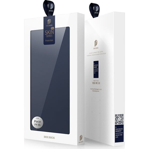 Dux Ducis Dux Ducis Skin Pro kabura etui pokrowiec z klapką Xiaomi Poco F4 5G niebieski