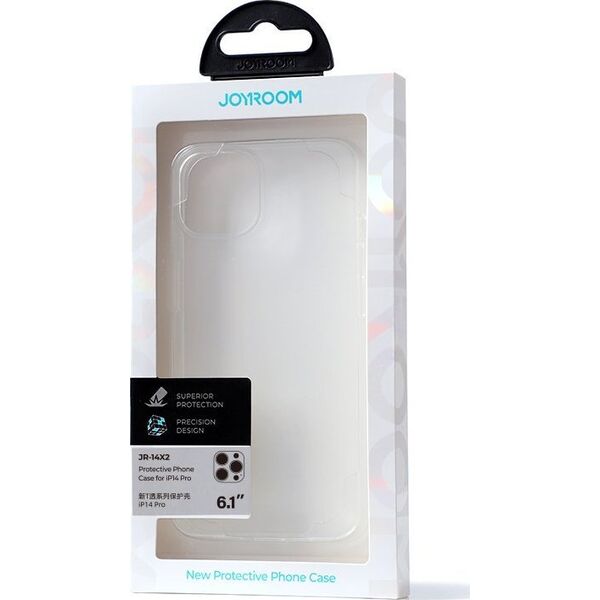 Joyroom Joyroom 14X Case etui do iPhone 14 Pro wytrzymały pokrowiec obudowa przezroczysty (JR-14X2)