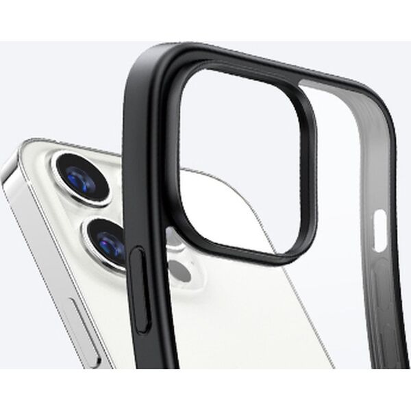 Ugreen Ugreen LP635 Kickstand Protective Case sztywne etui z żelową ramką i wbudowaną podstawką do iPhone 14 Pro czarny (90926)