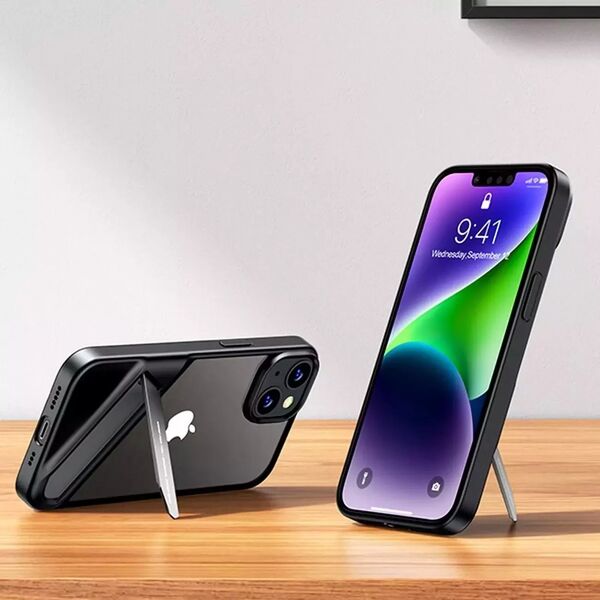 Ugreen Ugreen LP634 Kickstand Protective Case sztywne etui z żelową ramką i wbudowaną podstawką do iPhone 14 Plus (90925)