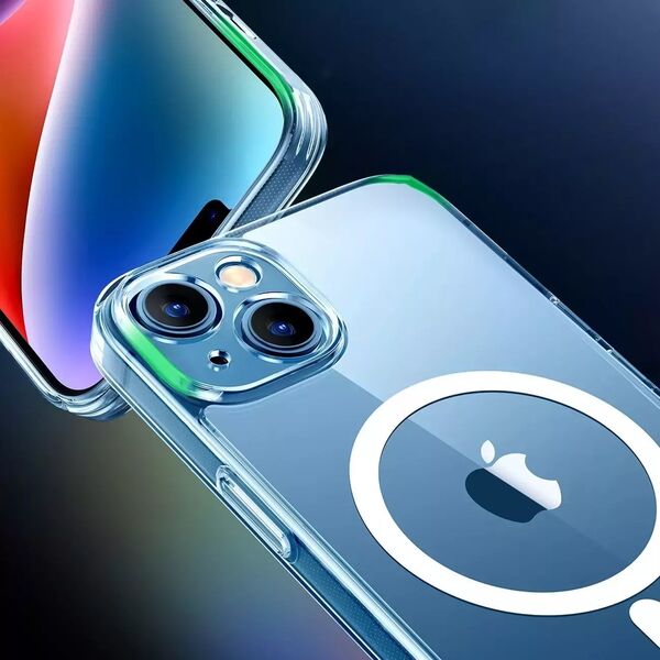 Ugreen Ugreen LP642 Classy Clear Magnetic Protective Case żelowe magnetyczne etui do iPhone 14 Plus przezroczysty (kompatybilne z MagSafe)(90935)