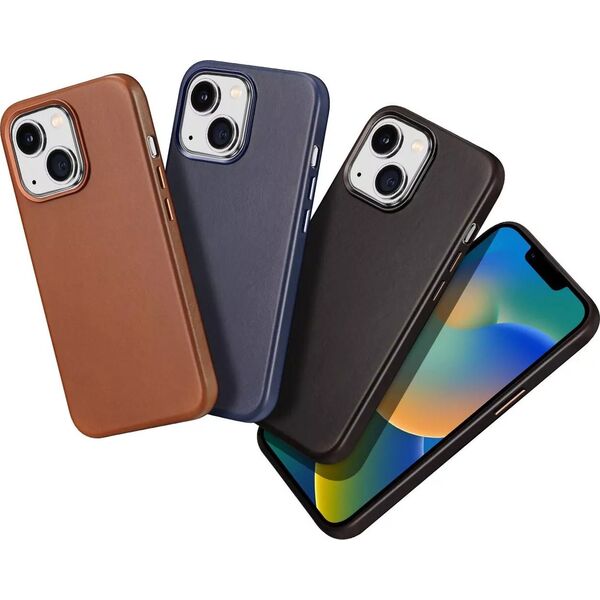 Dux Ducis Etui Dux Ducis Naples MagSafe Apple iPhone 14 Plus ciemnobrązowy