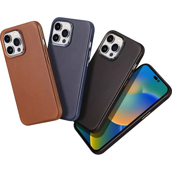Dux Ducis Etui Dux Ducis Naples MagSafe Apple iPhone 14 Pro Max ciemnobrązowy