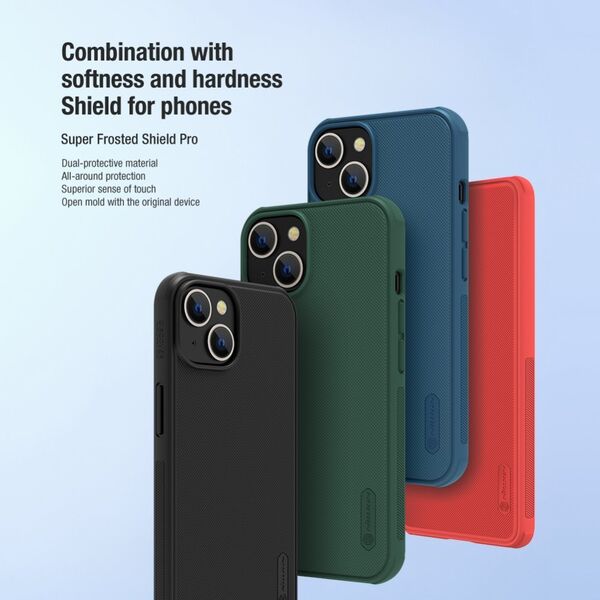 Nillkin Etui Nillkin Super Shield Pro Apple iPhone 14 Plus zielony