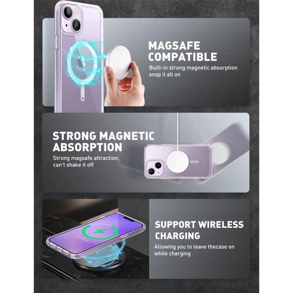 Supcase Etui Supcase Ub Mag MagSafe Apple iPhone 14 Plus Clear