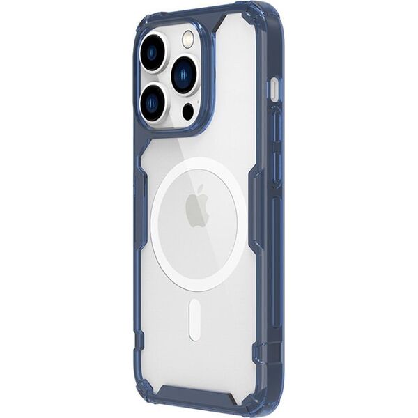 Nillkin Etui magnetyczne Nillkin Nature TPU Pro do Apple iPhone 14 Pro (niebieskie)