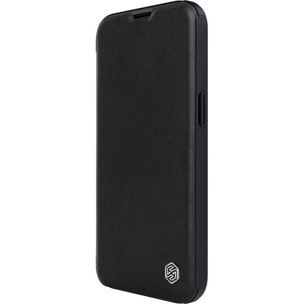 Nillkin Etui skórzane Nillkin Qin Pro Leather Case do iPhone 14 Plus (czarne)