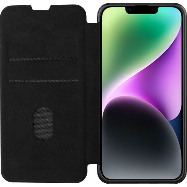 Nillkin Etui skórzane Nillkin Qin Pro Leather Case do iPhone 14 Plus (czarne)