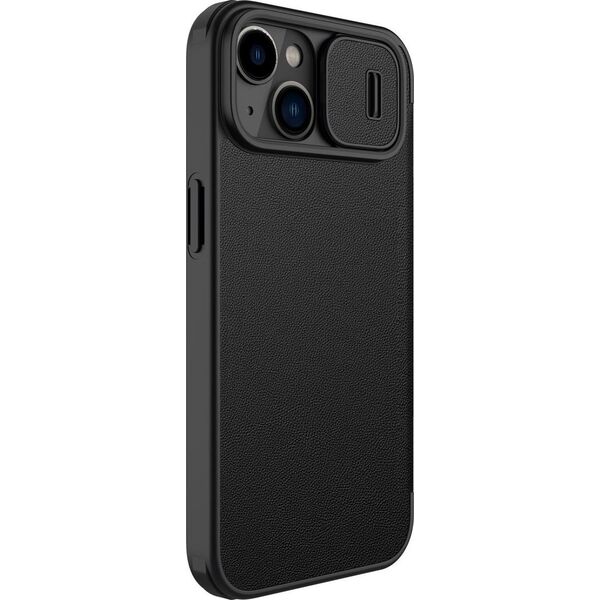 Nillkin Etui skórzane Nillkin Qin Pro Leather Case do iPhone 14 Plus (czarne)