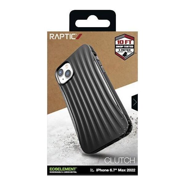 X-doria X-Doria Raptic Clutch - Biodegradowalne etui iPhone 14 Plus (Drop-Tested 3m) (Black)