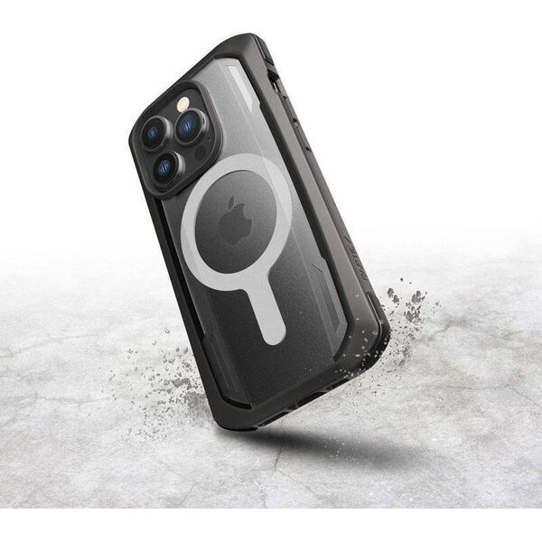 X-doria X-Doria Raptic Secure MagSafe - Biodegradowalne etui iPhone 14 Pro Max (Drop-Tested 4m) (Black)