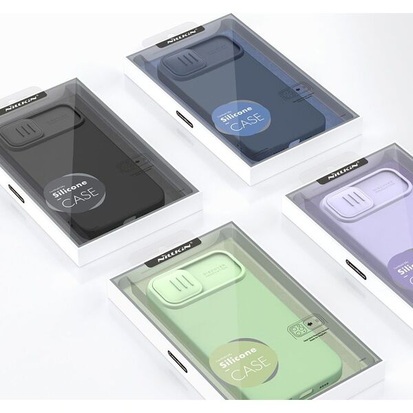 Nillkin Etui Nillkin CamShield Magnetic Silicone MagSafe Apple iPhone 14 Plus zielony