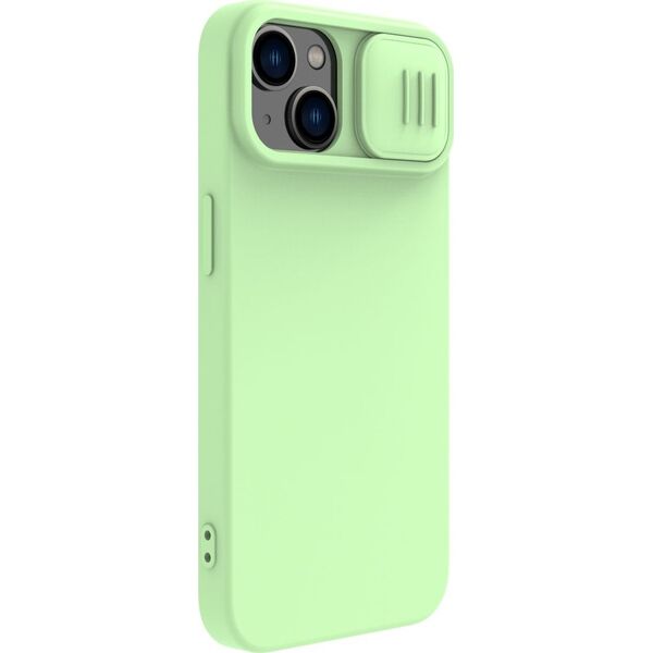 Nillkin Etui Nillkin CamShield Magnetic Silicone MagSafe Apple iPhone 14 Plus zielony