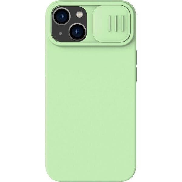 Nillkin Etui Nillkin CamShield Silky Silicone MagSafe Apple iPhone 14 Plus zielony