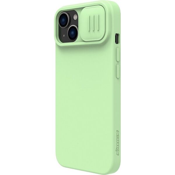 Nillkin Etui Nillkin CamShield Silky Silicone MagSafe Apple iPhone 14 Plus zielony