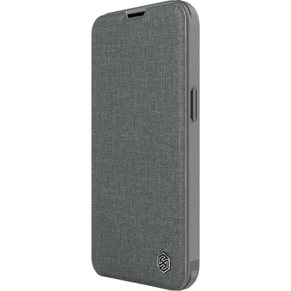 Nillkin Etui Nillkin Qin Cloth Pro Apple iPhone 14 Plus szary