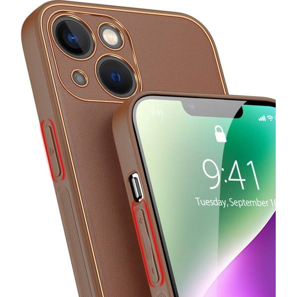 Dux Ducis Etui Dux Ducis Yolo Apple iPhone 14 brązowy