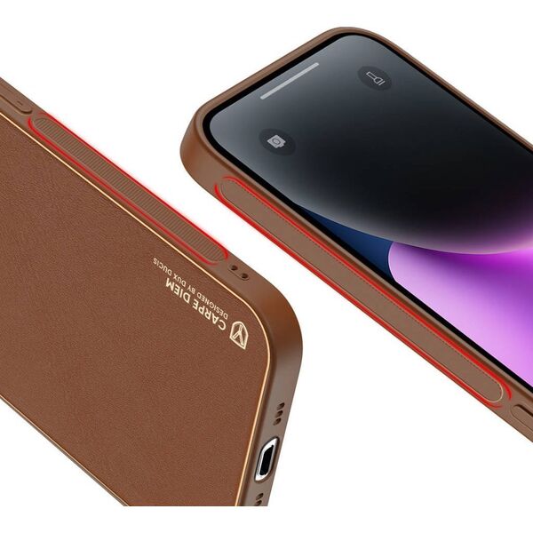 Dux Ducis Etui Dux Ducis Yolo Apple iPhone 14 brązowy