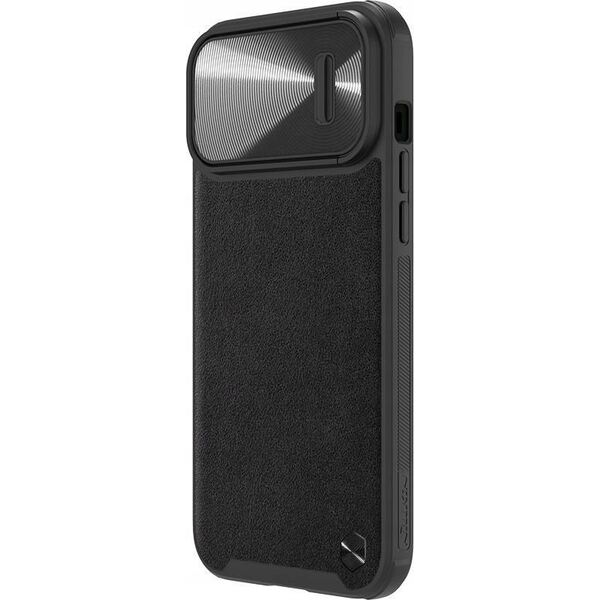 Nillkin NILLKIN CAMSHIELD LEATHER S IPHONE 14 PRO MAX, BLACK / CZARNY