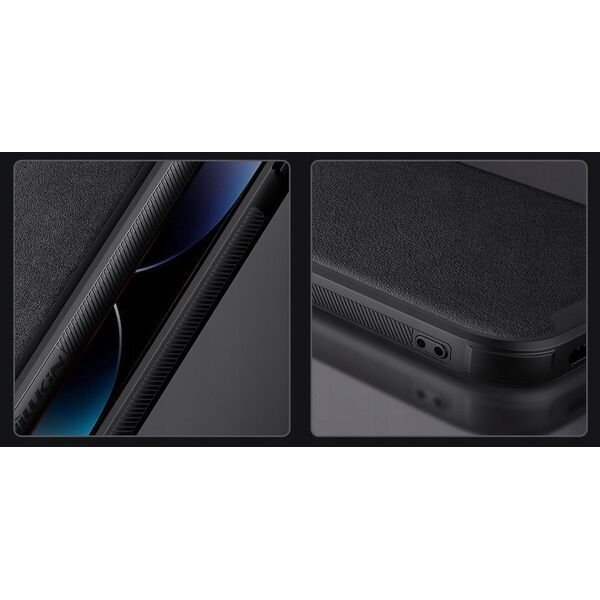Nillkin NILLKIN CAMSHIELD LEATHER S IPHONE 14 PRO MAX, BLACK / CZARNY