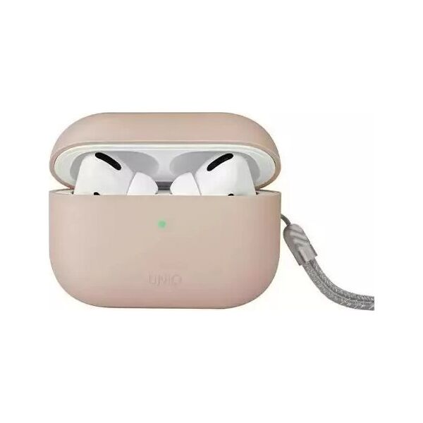 Uniq Etui UNIQ Lino Apple AirPods Pro 2 Silicone różowy/blush pink