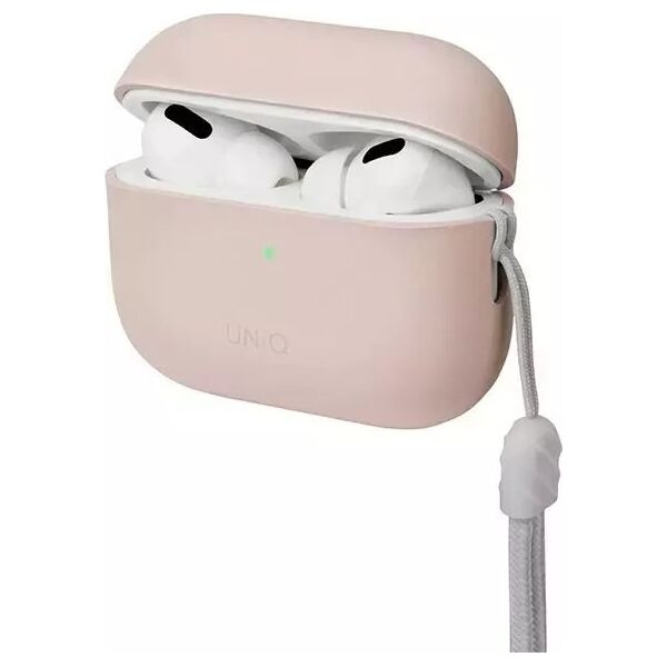 Uniq Etui UNIQ Lino Apple AirPods Pro 2 Silicone różowy/blush pink