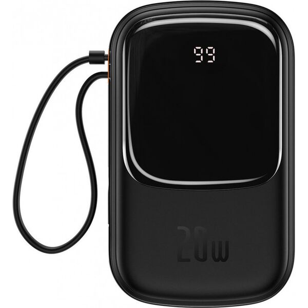 Powerbank Baseus Qpow Digital Display Lightning 20000mAh Czarny