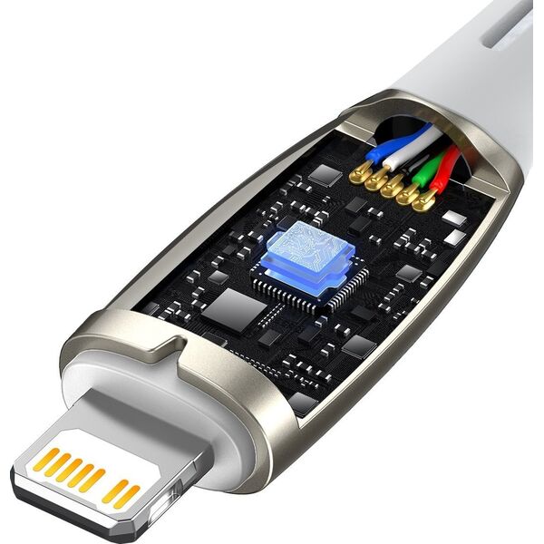 Kabel USB Baseus USB-C - Lightning 1 m Czarny (CADH000002)
