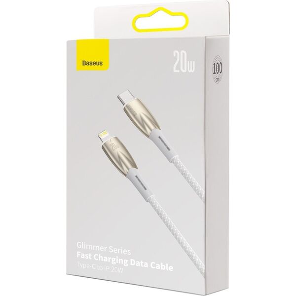Kabel USB Baseus USB-C - Lightning 1 m Czarny (CADH000002)