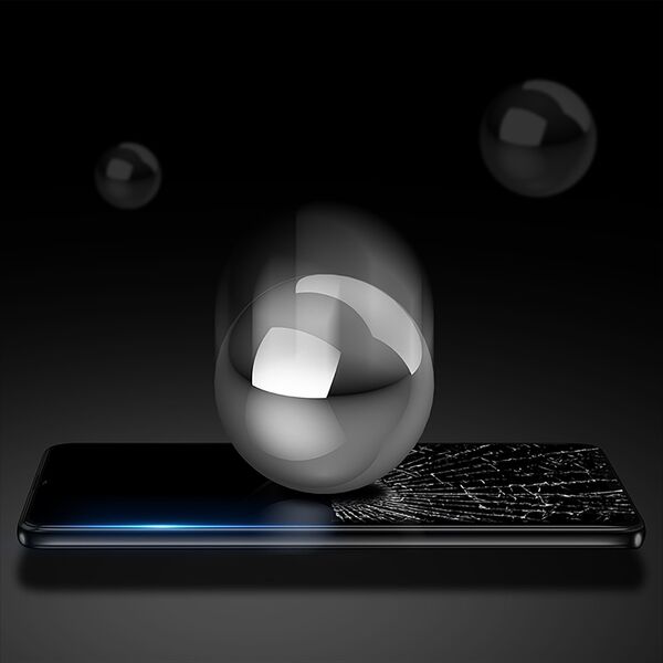 DUXDUCIS Szkło hartowane Dux Ducis 9D Tempered Glass Vivo Y16/Y02s czarny (case friendly)
