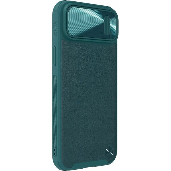 Nillkin Etui Nillkin CamShield Leather S Apple iPhone 14 Plus zielone