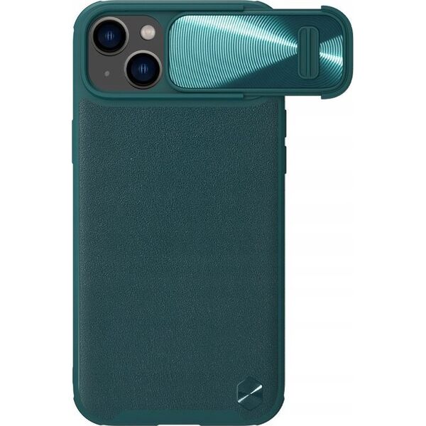Nillkin Etui Nillkin CamShield Leather S Apple iPhone 14 Plus zielone