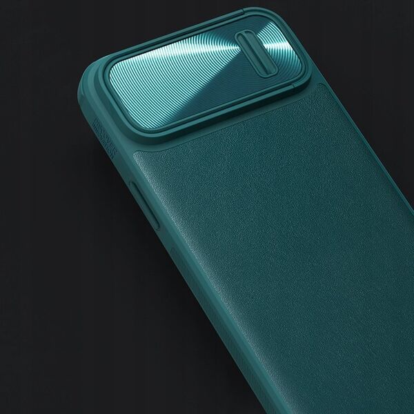 Nillkin Etui Nillkin CamShield Leather S Apple iPhone 14 Plus zielone