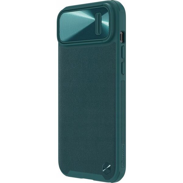 Nillkin Etui Nillkin CamShield Leather S Apple iPhone 14 Plus zielone