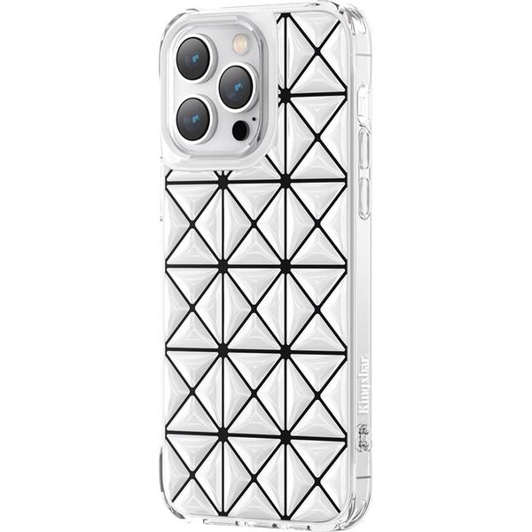 Kingxbar Kingxbar Miya Series etui iPhone 14 Pro Max pokrowiec obudowa na tył plecki białe