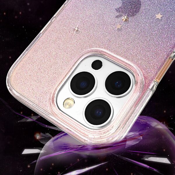 Kingxbar Kingxbar Heart Star Series etui iPhone 14 Plus etui w gwiazdki zodiac